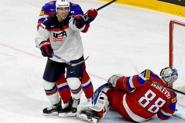 Российская Федерация уступила США на ЧМ-2017 по хоккею