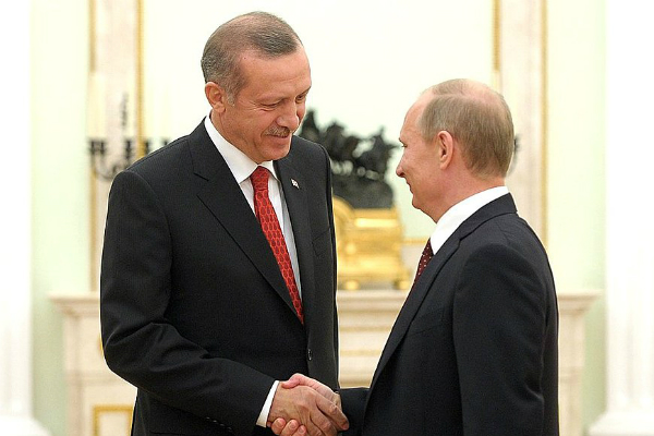 В Кремле исключили возможность встречи Путина с Эрдоганом