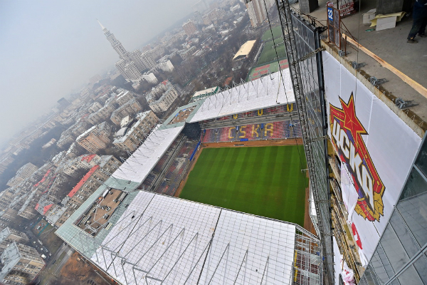 Собянин: Стадион ЦСКА готов принять первые футбольные матчи